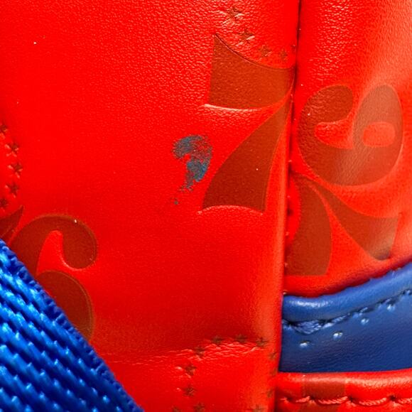 New Loungefly NBA Philadelphia 76ers Mini Debossed Backpack Basketball NWT - Picture 6 of 11